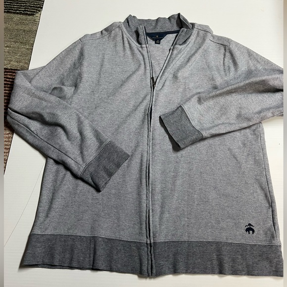 Brooks Brothers cotton zip jacket M - Picture 2 of 4
